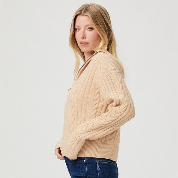 Paige Maylene Sweater - Camel - Picture 3 of 15